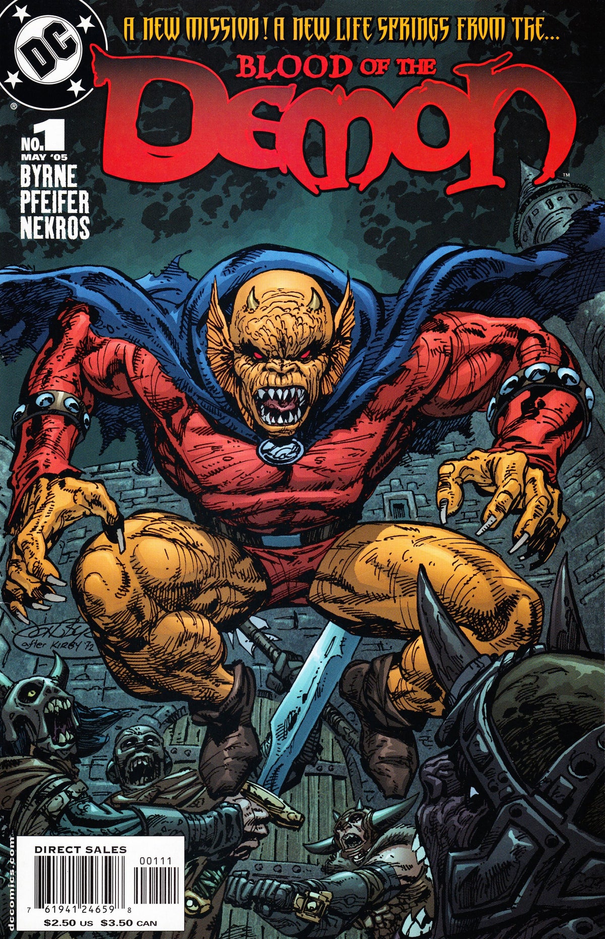 Blood of the Demon #1 CVR A DC Comics 2005 FN