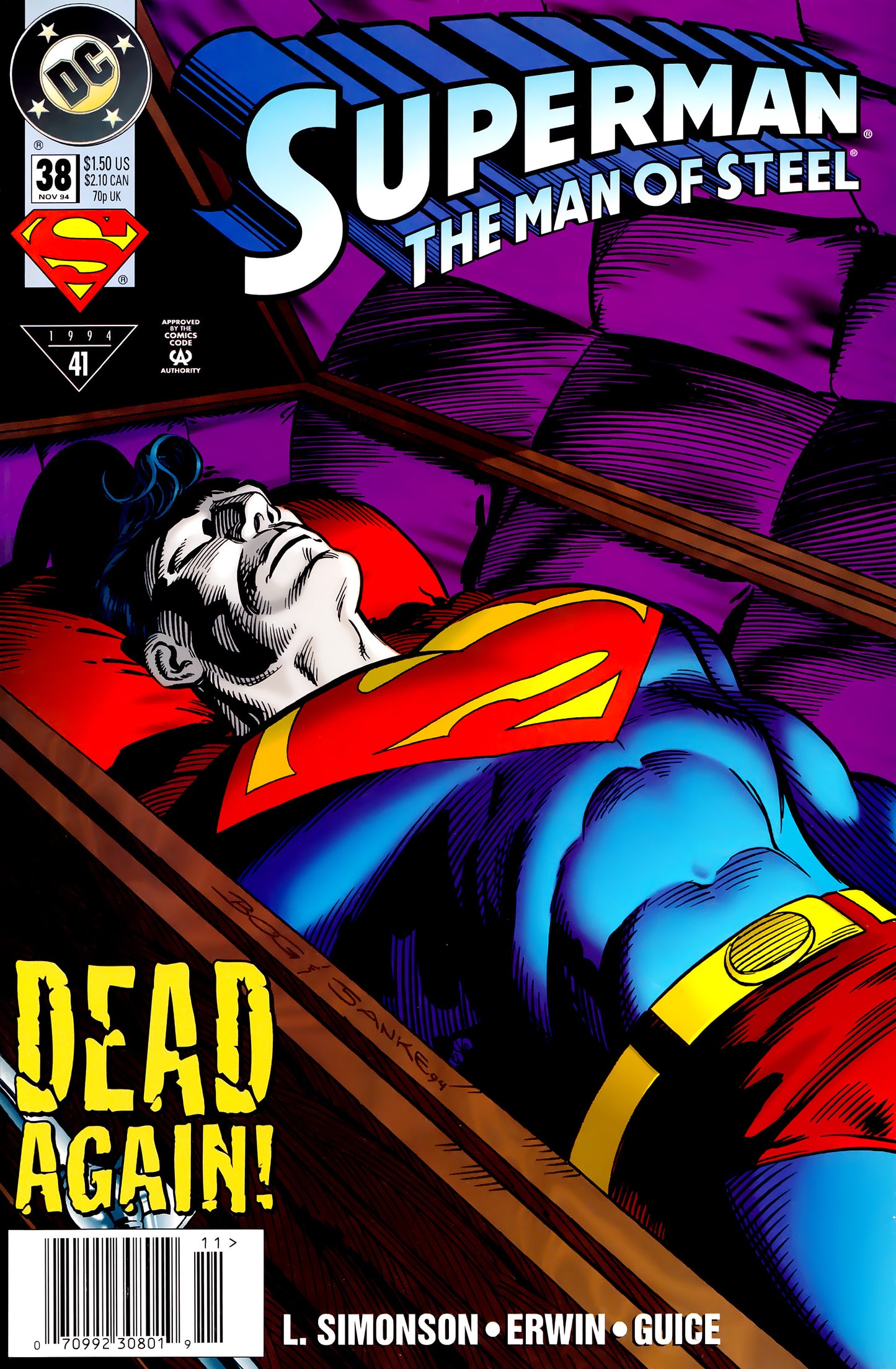 Superman: The Man of Steel #38 - CVR A (FN)