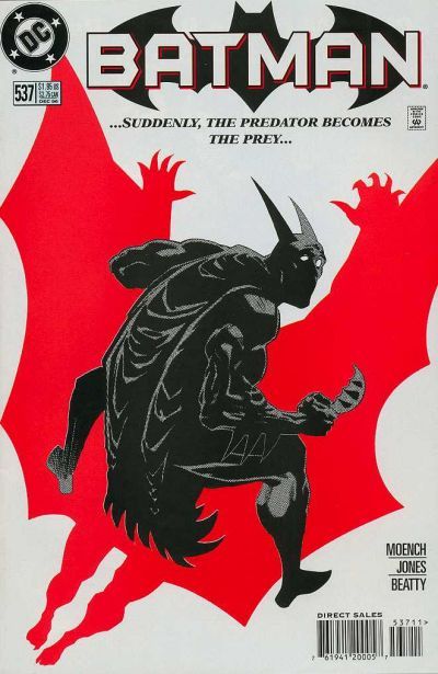 Batman #537 CVR A DC Comics 1996 FN