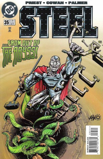 Steel #35 CVR A DC Comics 1997 FN