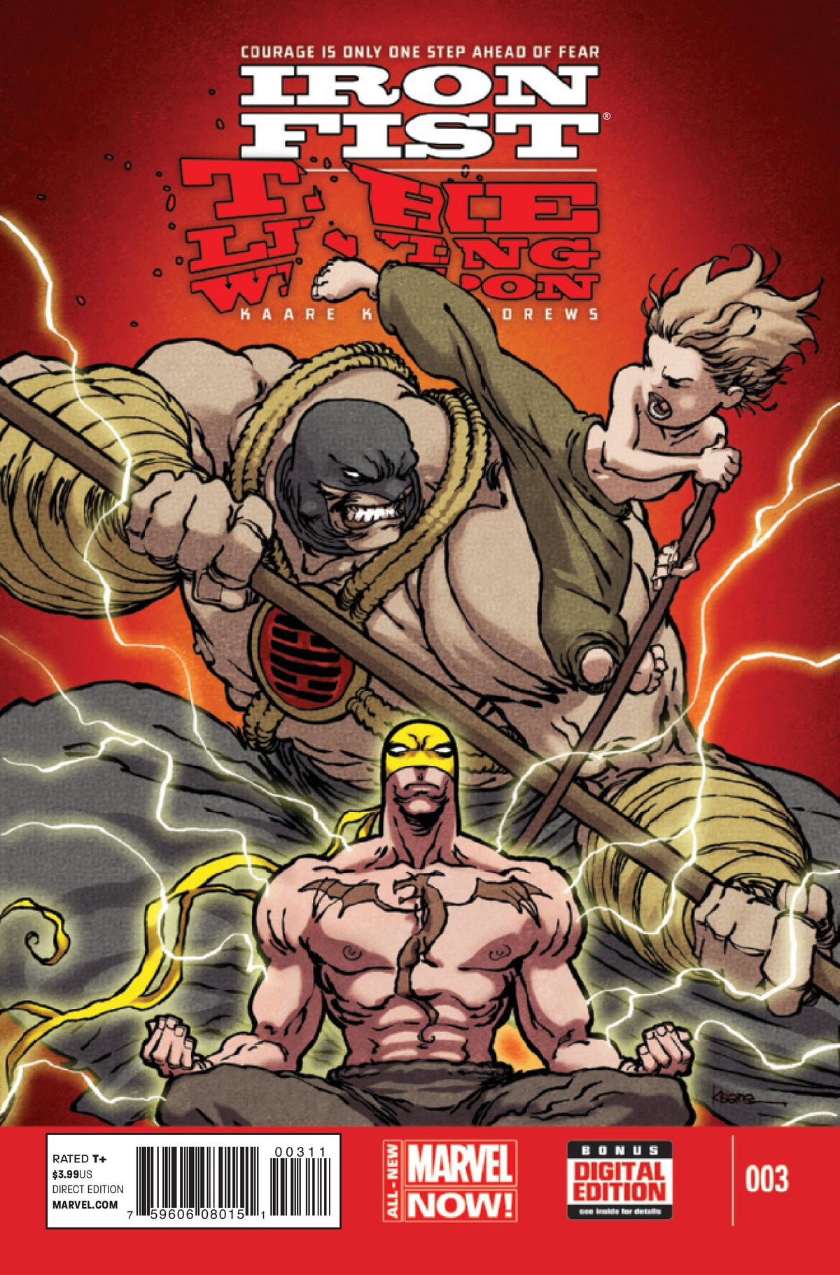 Iron Fist: The Living Weapon #3 CVR A Marvel 2014 VF