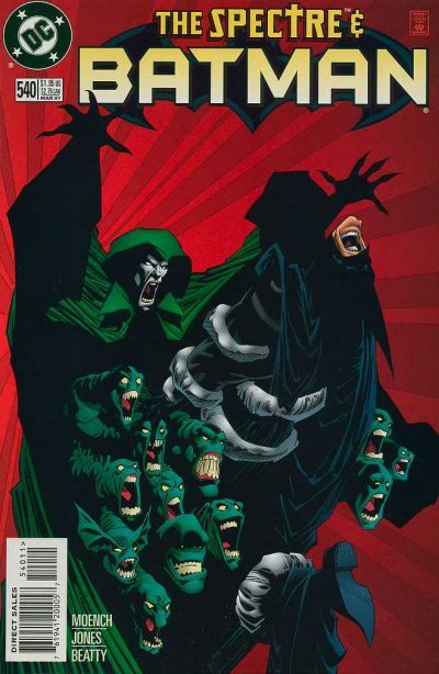 Batman #540 CVR A DC Comics 1997 FN