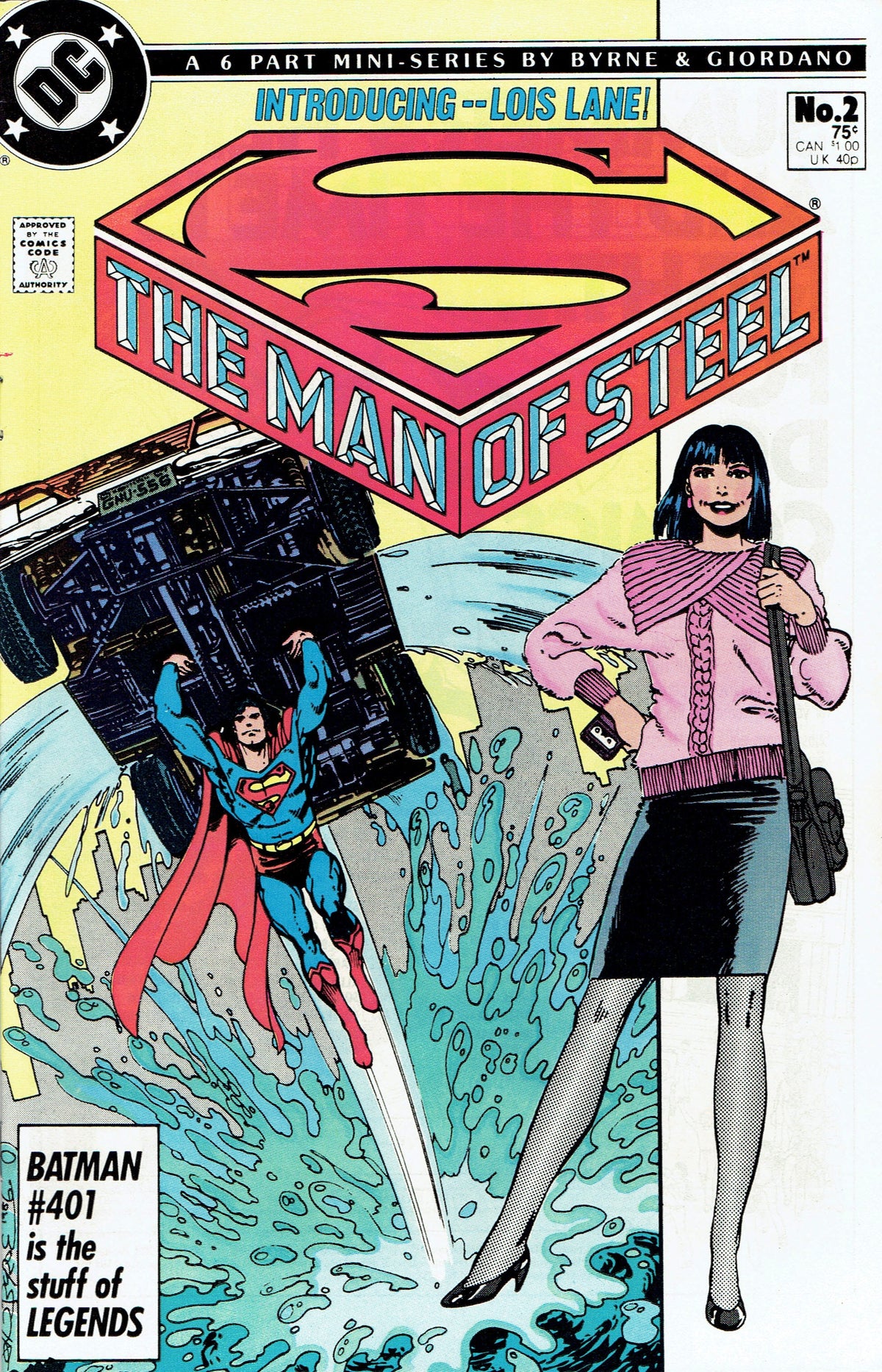 The Man of Steel #2 CVR A DC Comics 1986 VF
