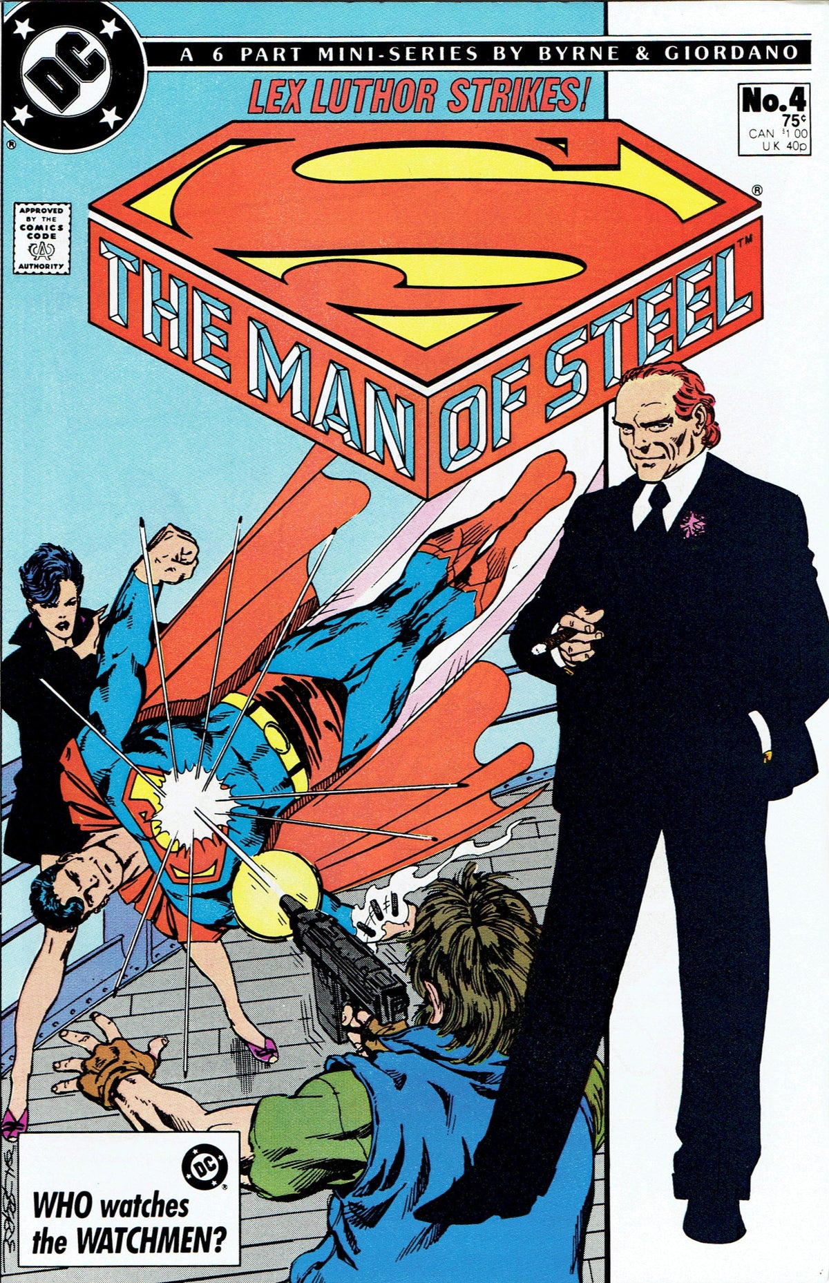 The Man of Steel #4 CVR A DC Comics 1986 VF