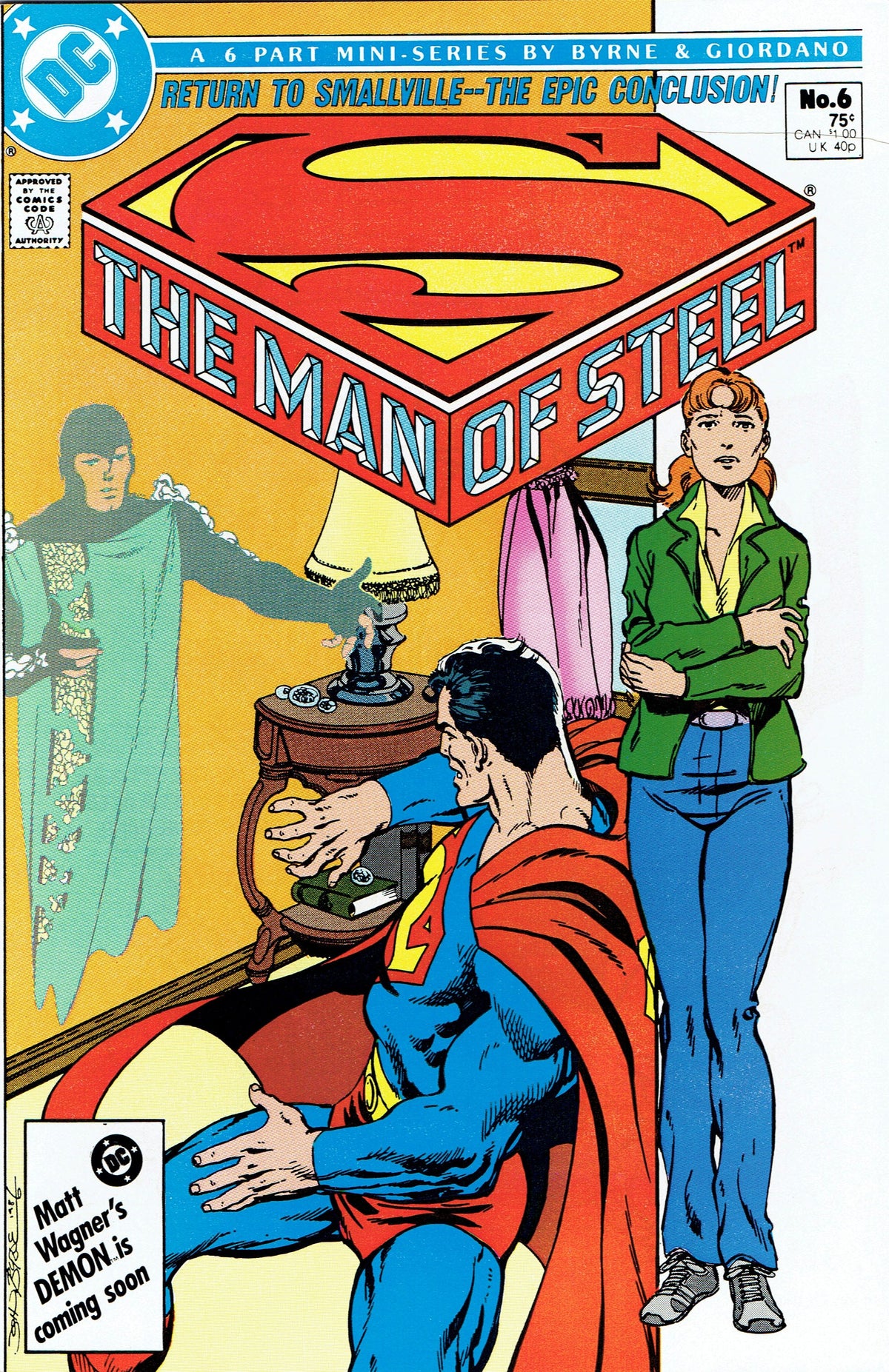 The Man of Steel #6 CVR A DC Comics 1986 VF