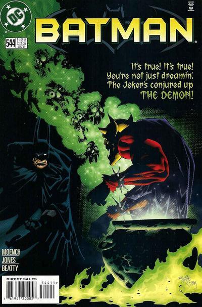 Batman #544 CVR A DC Comics 1997 FN