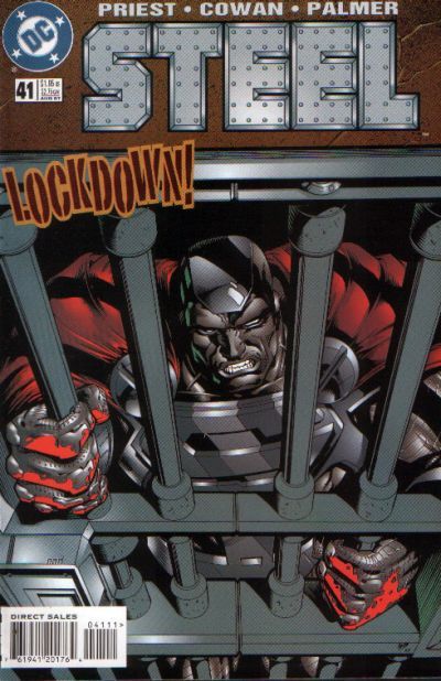 Steel #41 CVR A DC Comics 1997 FN