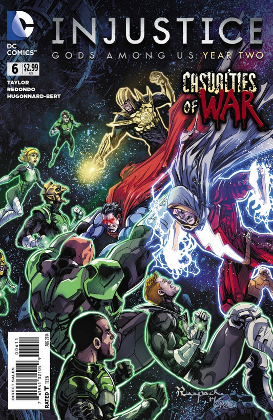 Injustice: Gods Among Us Year Two #6 CVR A Unknown Publisher 2014 FN