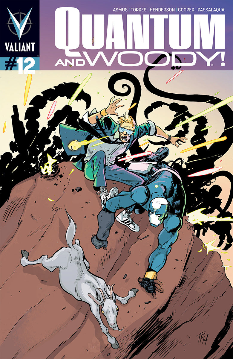 Quantum and Woody #12 CVR A DMG/Valiant Entertainment 2014 FN