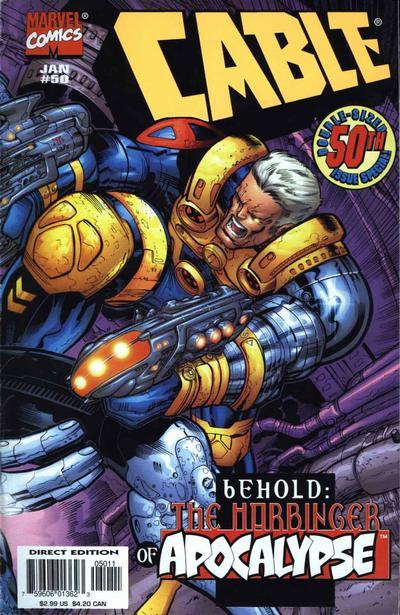 Cable #50 CVR A Marvel 1998 VF