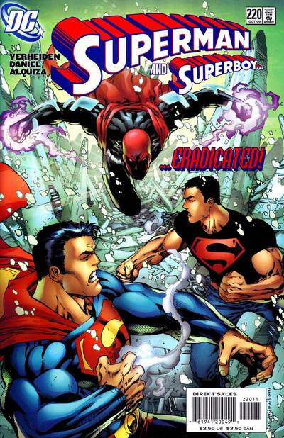 Superman #220 CVR A DC Comics 2005 VG