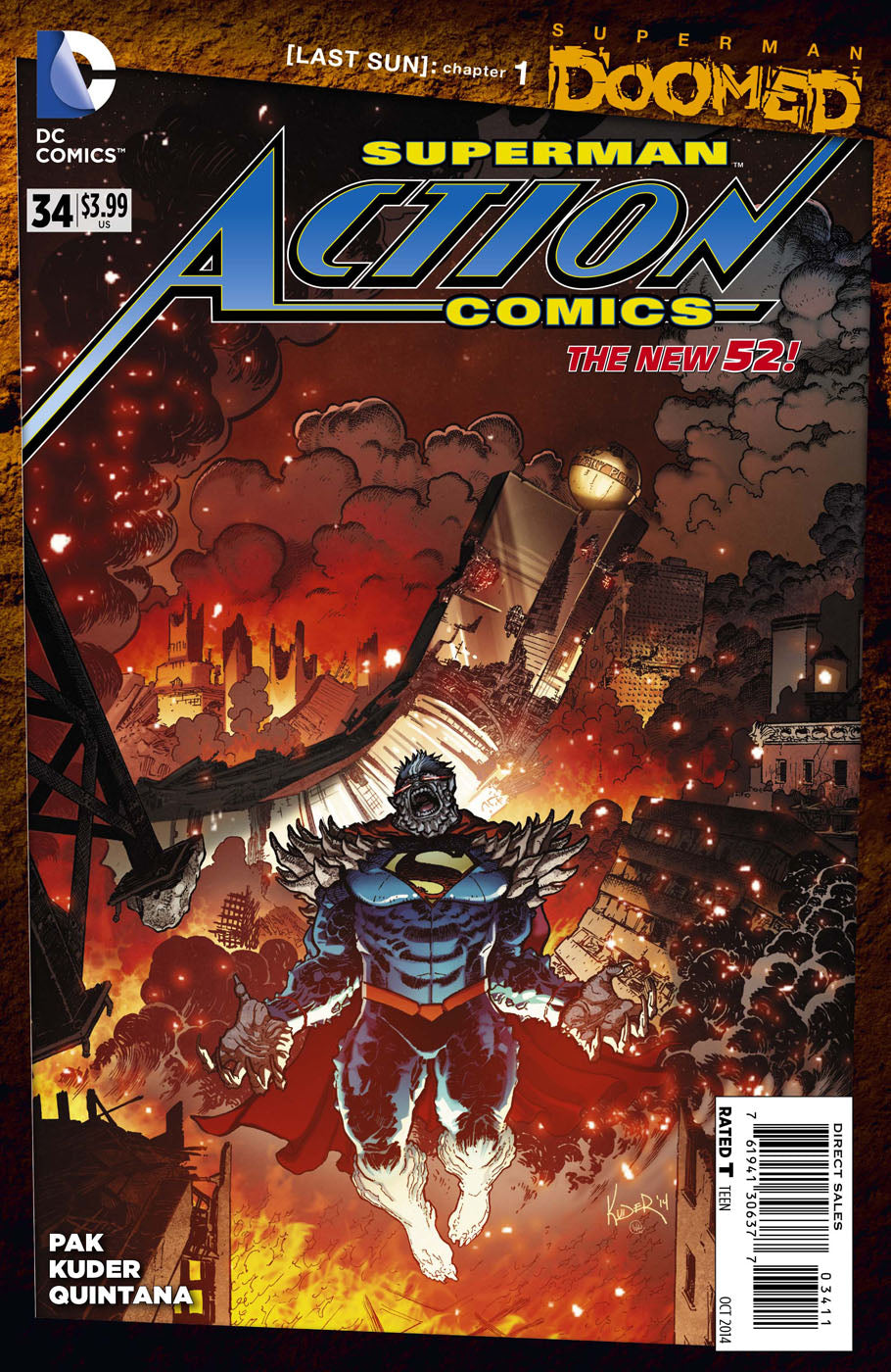 Action Comics #34 - CVR A (FN)