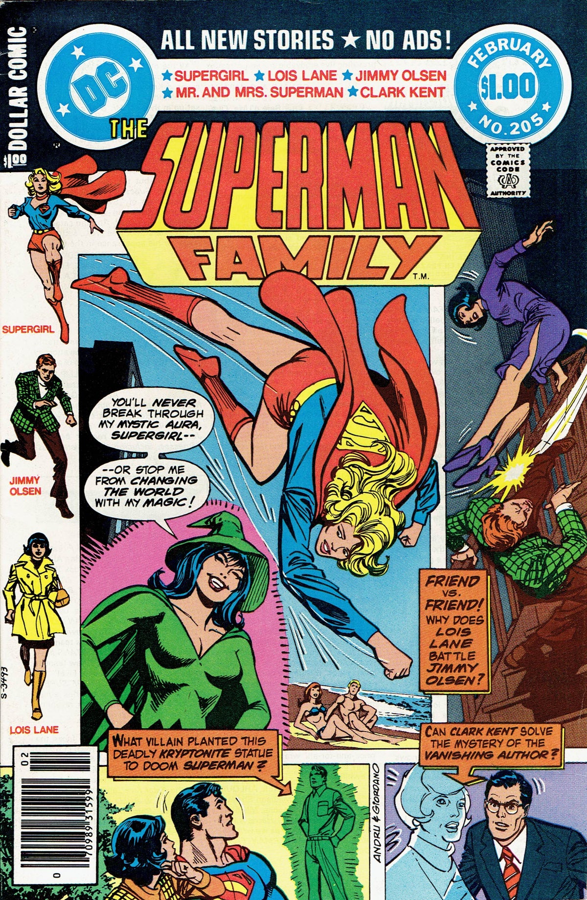 The Superman Family #205 CVR A DC Comics 1981 G/VG