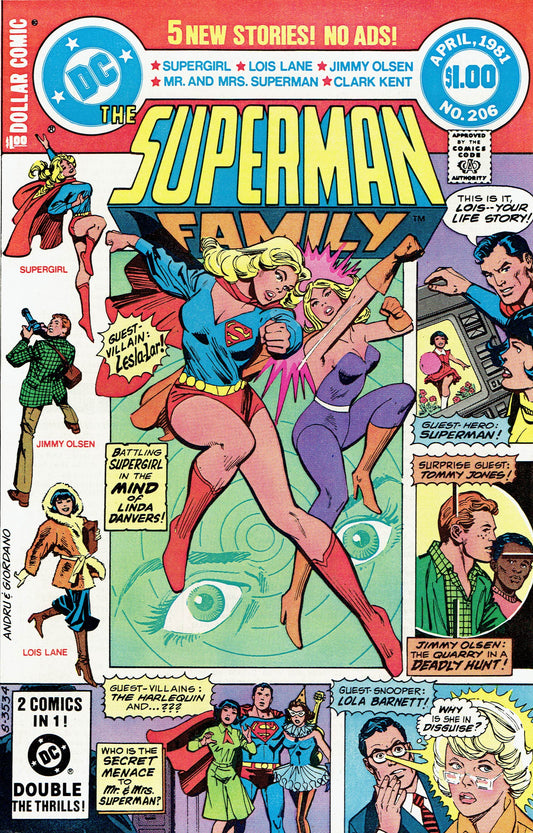 The Superman Family #206 CVR A DC Comics 1981 G/VG