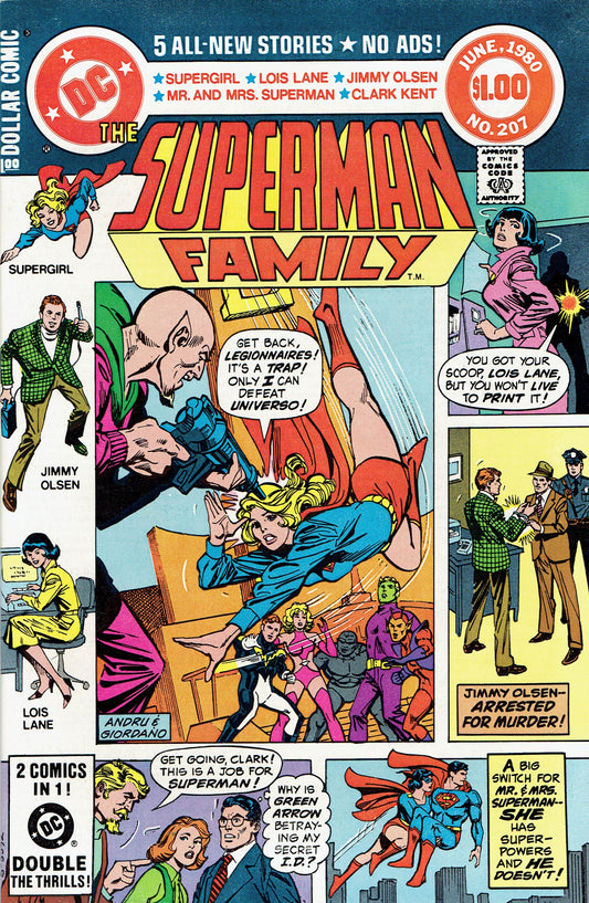 The Superman Family #207 CVR A DC Comics 1980 G/VG