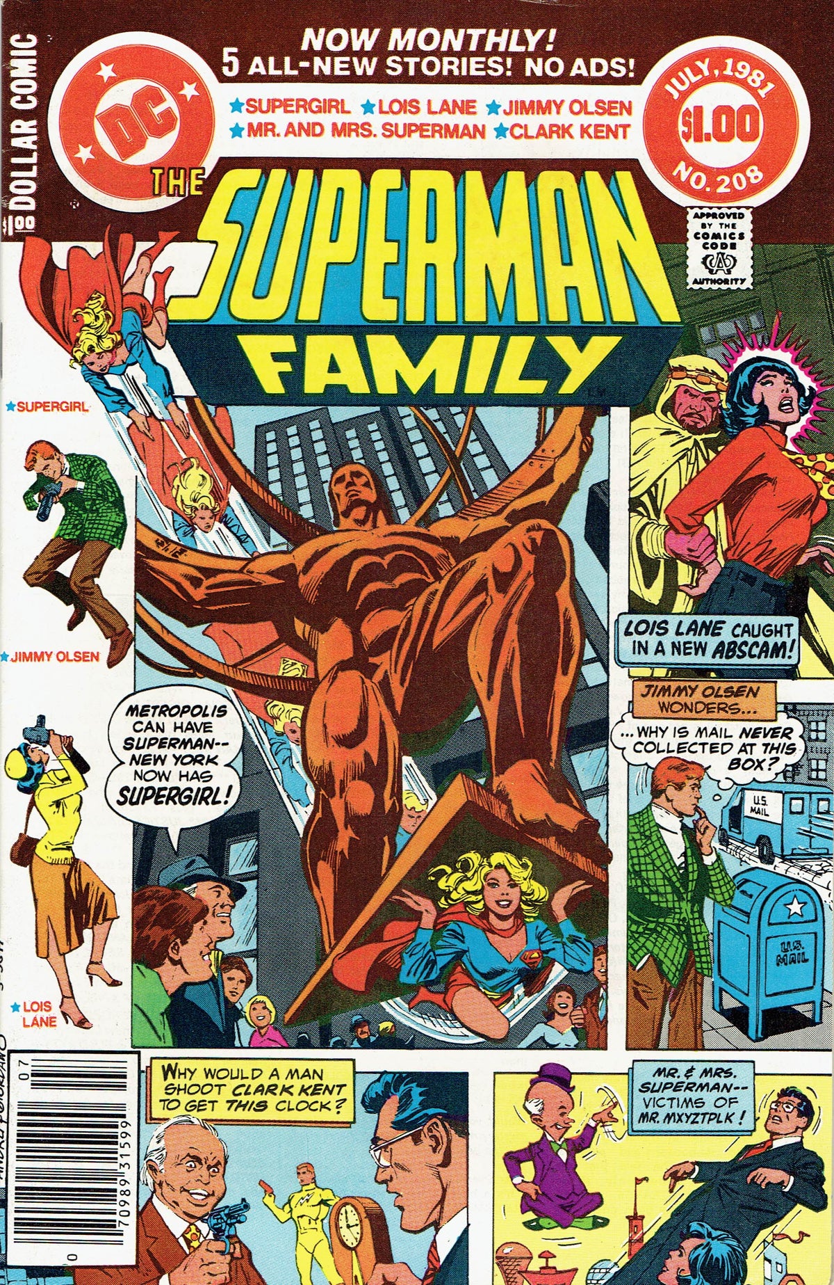 The Superman Family #208 CVR A DC Comics 1981 G/VG