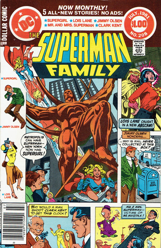 The Superman Family #208 CVR A DC Comics 1981 G/VG