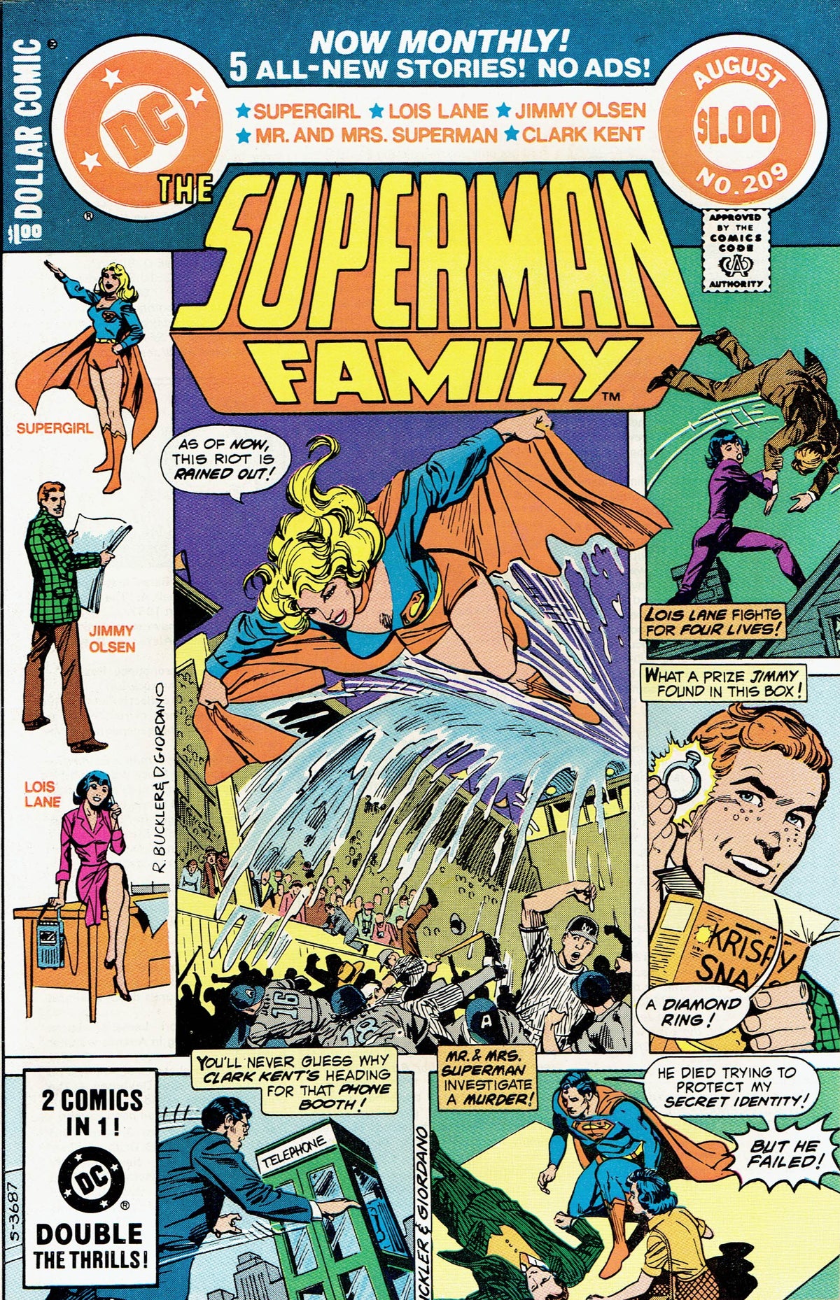 The Superman Family #209 CVR A DC Comics 1981 G/VG