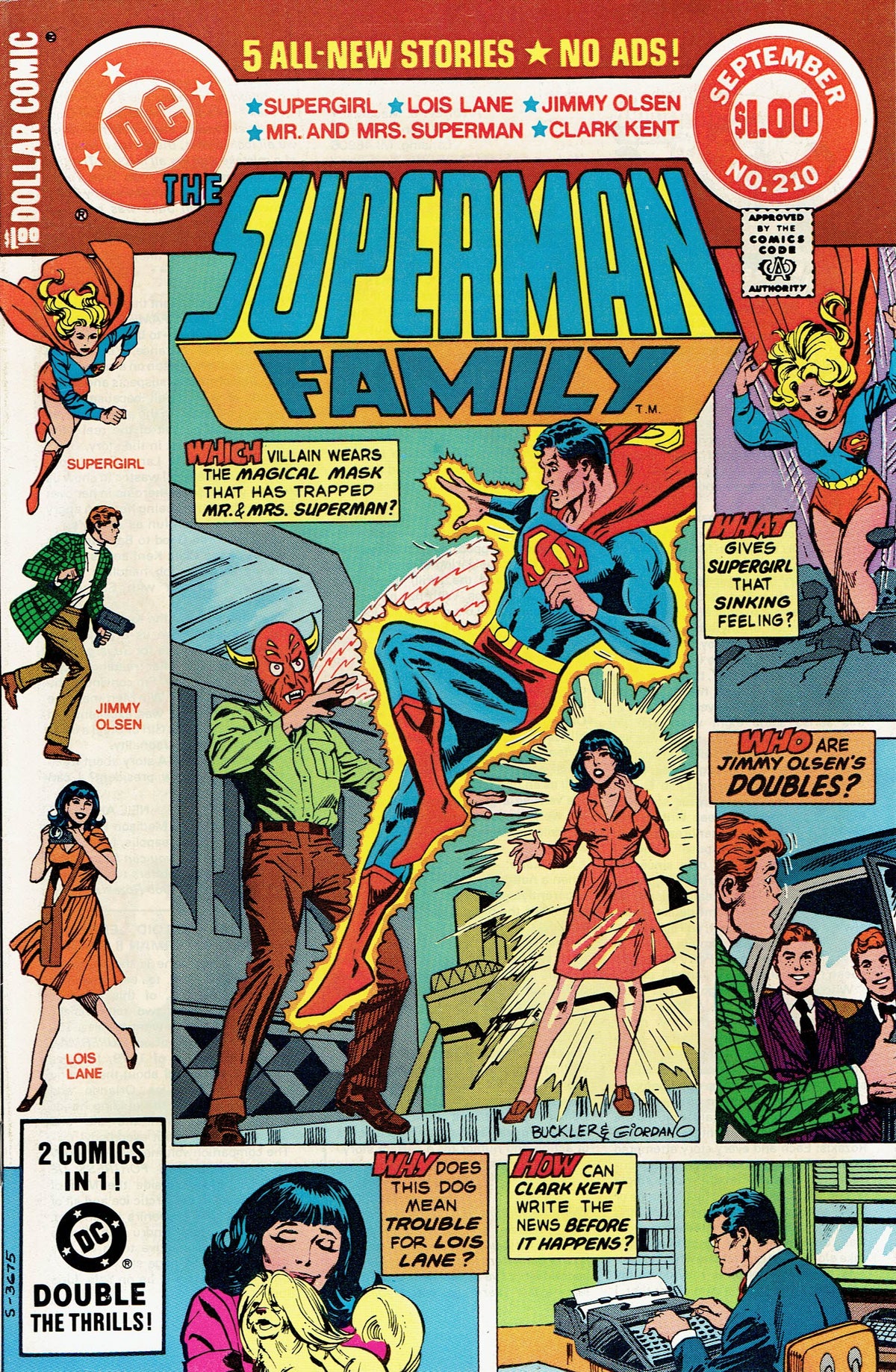 The Superman Family #210 CVR A DC Comics 1981 G/VG