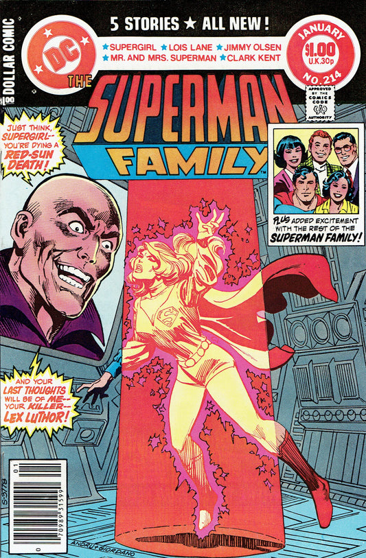 The Superman Family #214 CVR A DC Comics 1982 G/VG