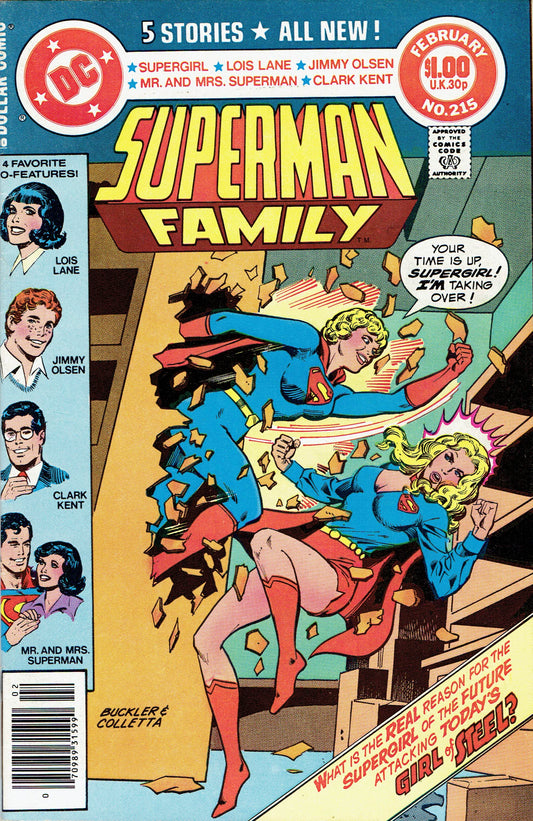 The Superman Family #215 CVR A DC Comics 1982 G/VG