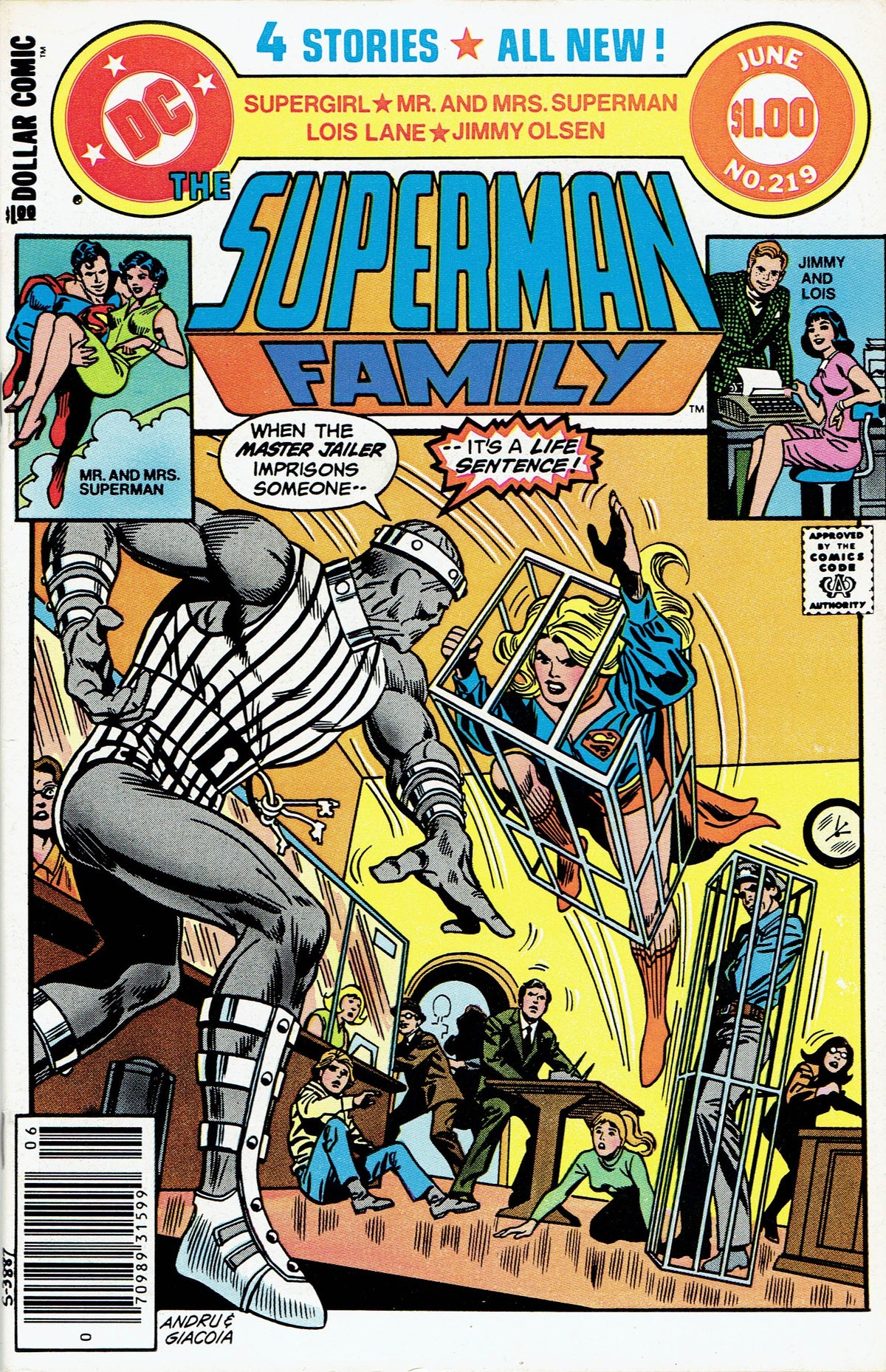 The Superman Family #219 CVR A DC Comics 1982 G/VG