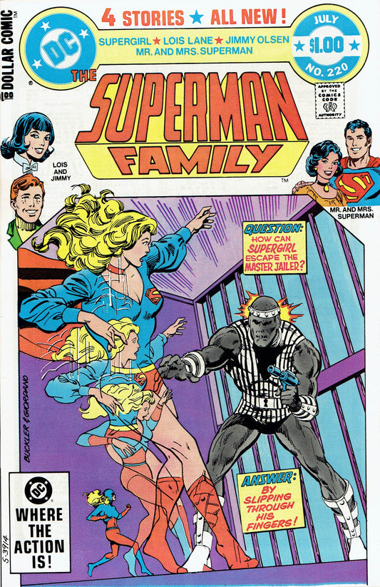 The Superman Family #220 CVR A DC Comics 1982 G/VG