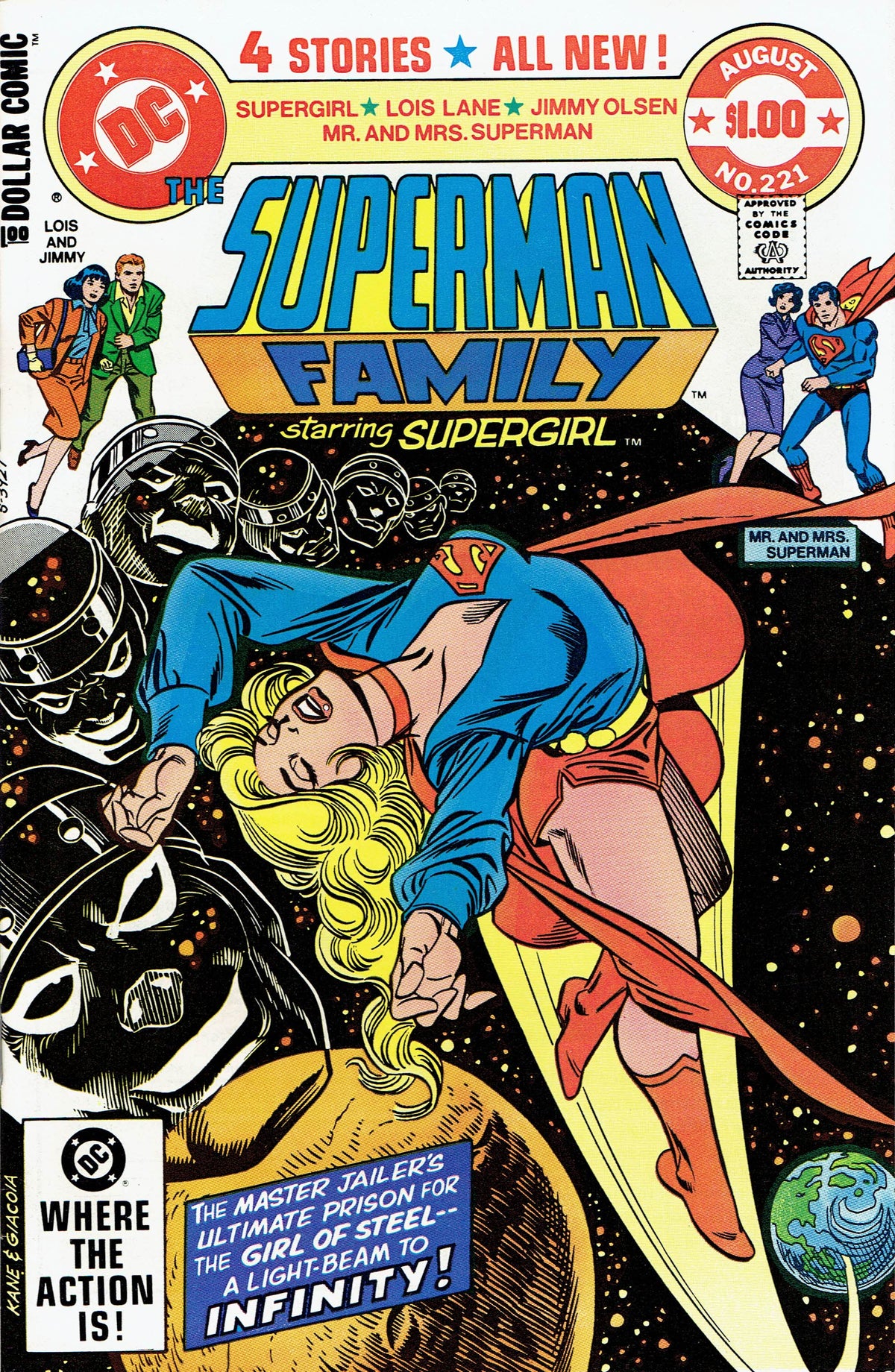 The Superman Family #221 CVR A DC Comics 1982 G/VG
