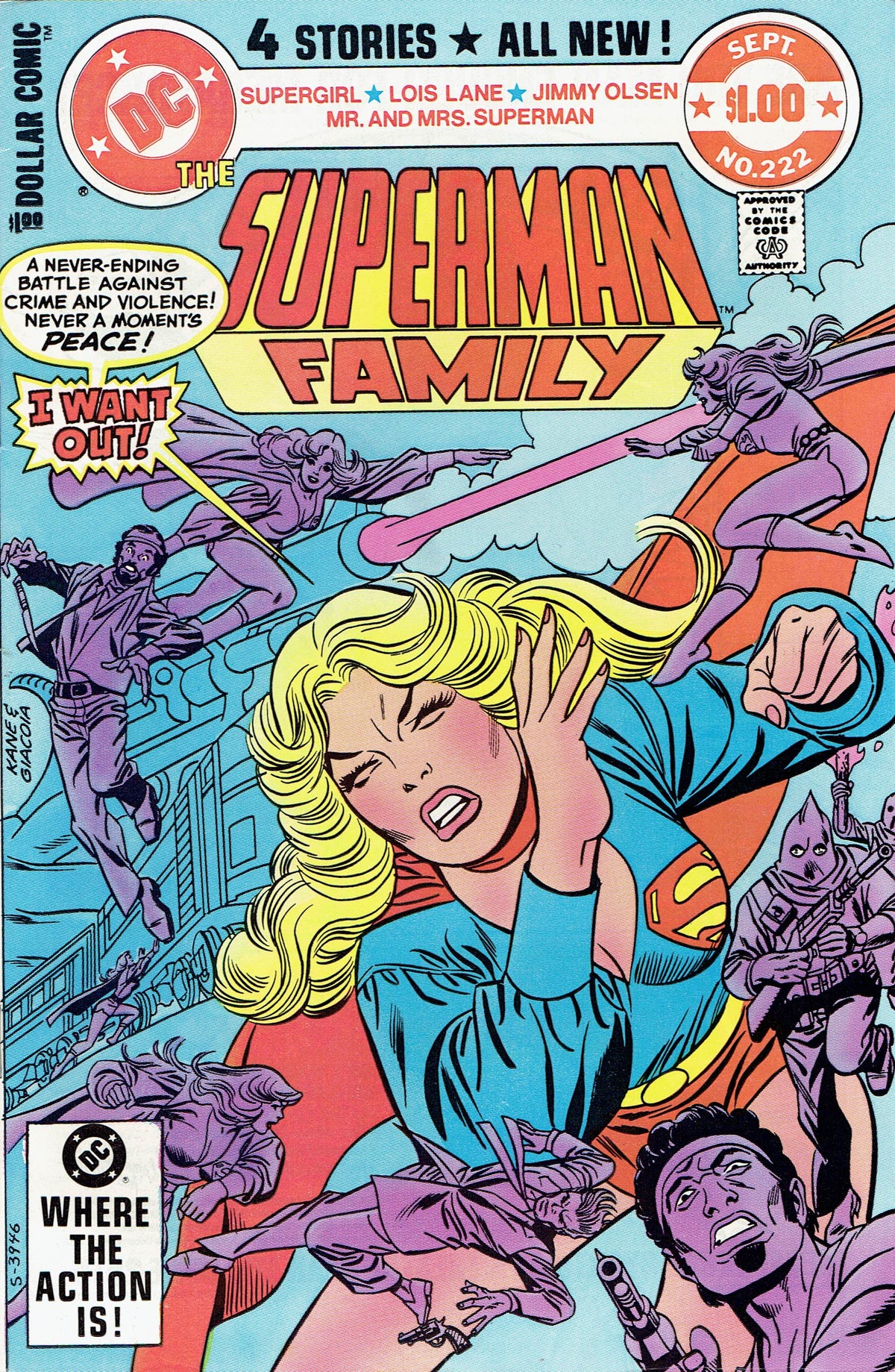 The Superman Family #222 CVR A DC Comics 1982 G/VG