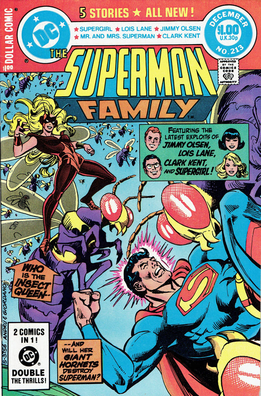 The Superman Family #213 CVR A DC Comics 1981 G/VG