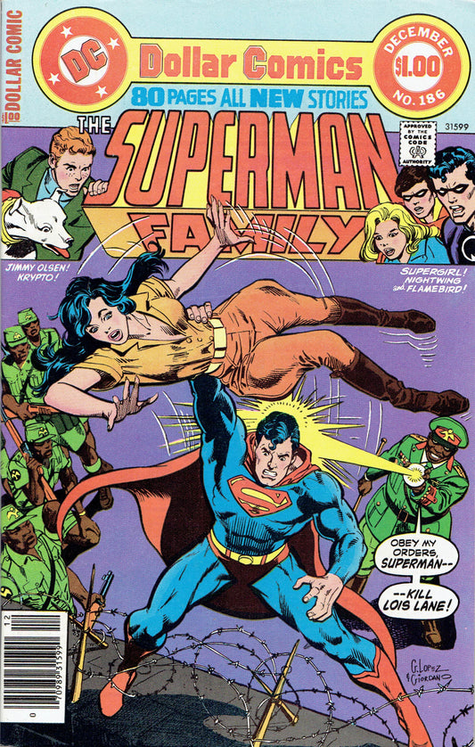 The Superman Family #186 CVR A DC Comics 1977 G/VG