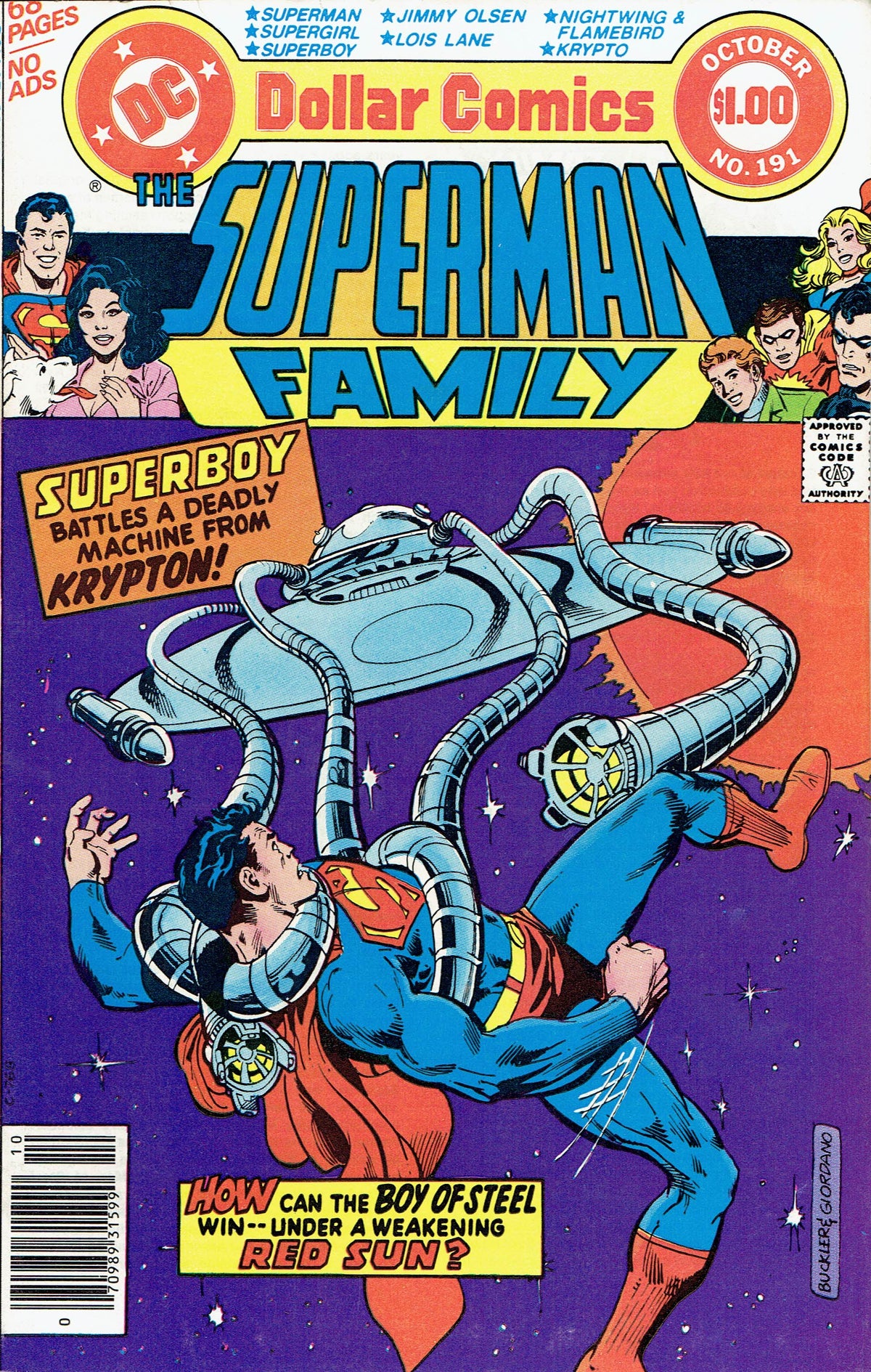 The Superman Family #191 CVR A DC Comics 1978 G/VG