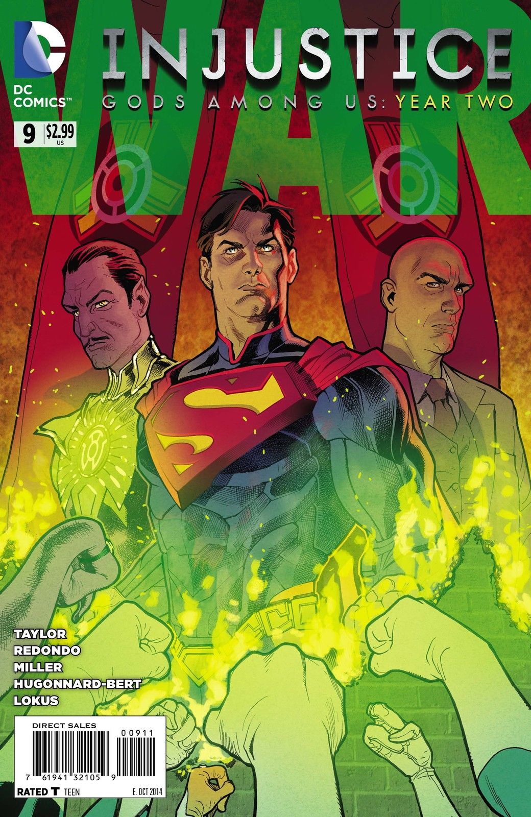Injustice: Gods Among Us Year Two #9 CVR A Unknown Publisher 2014 FN