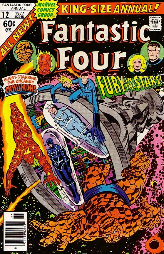 Fantastic Four Annual #12 CVR A Marvel 1977 FN