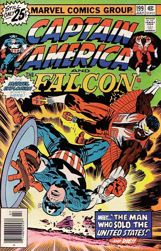 Captain America #199 CVR A Marvel 1976 FN