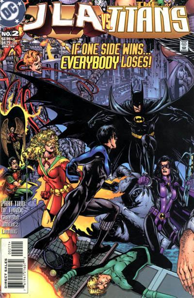 JLA/Titans #2 CVR A DC Comics 1998 FN