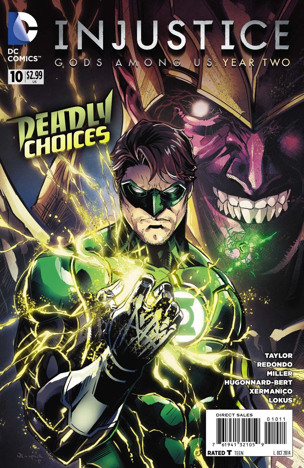 Injustice: Gods Among Us Year Two #10 CVR A Unknown Publisher 2014 FN