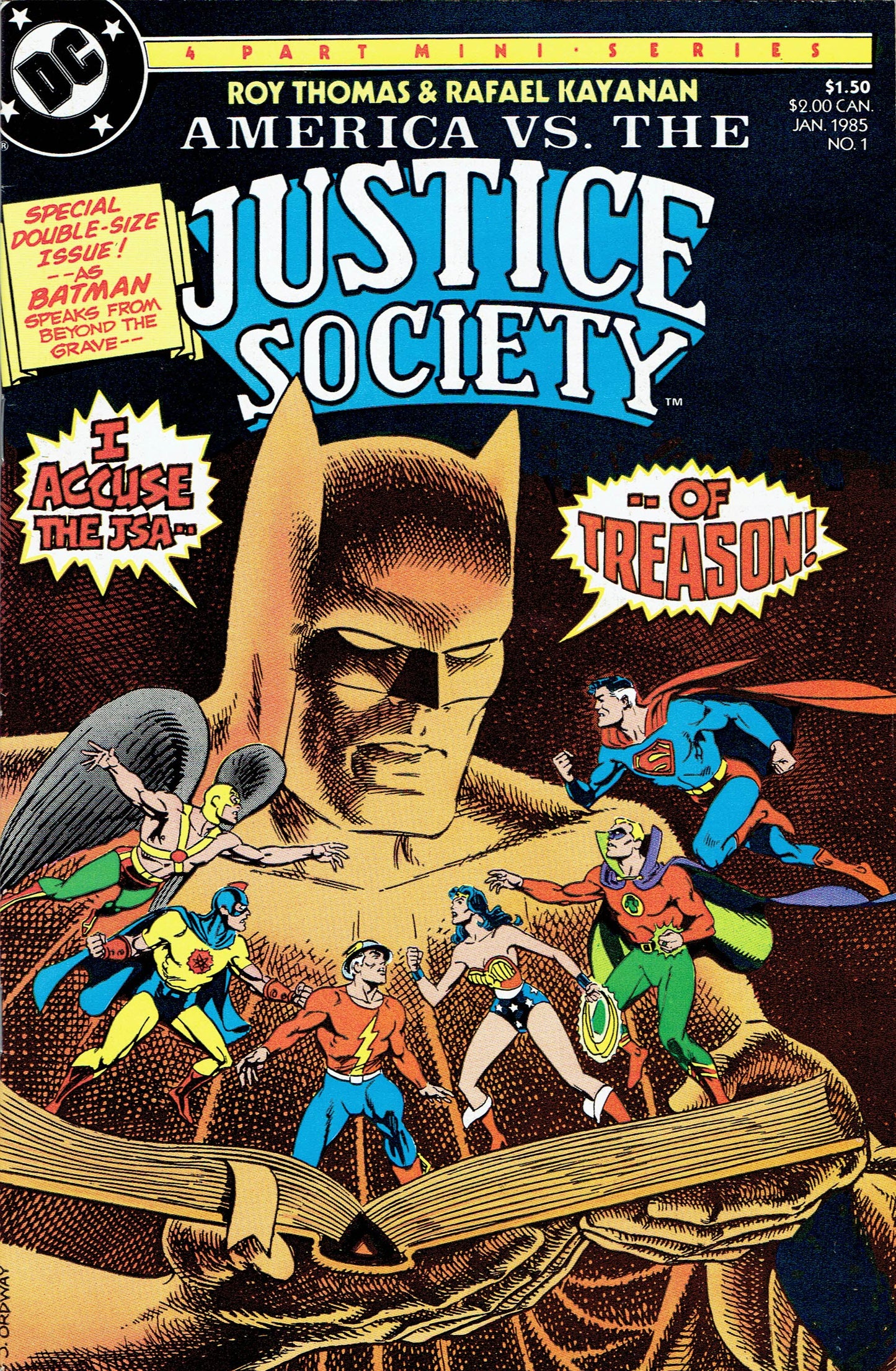 America vs. the Justice Society #1 - CVR A (VF)