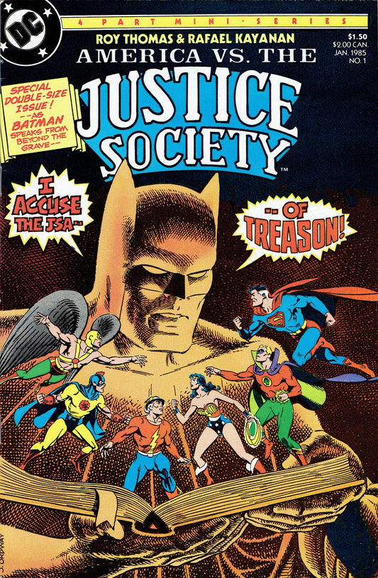 America vs. the Justice Society #1 - CVR A (VF)
