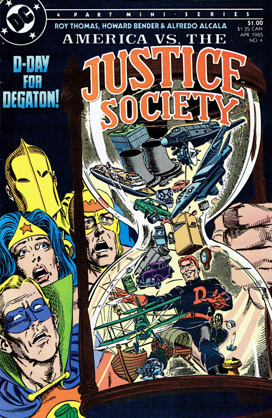 America vs. the Justice Society #4 - CVR A (FN)