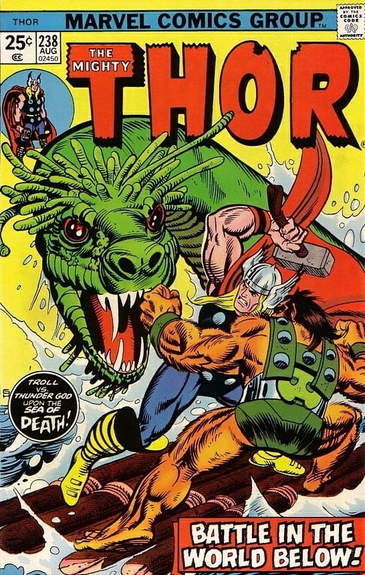 Thor #238 CVR A Marvel 1975 FN