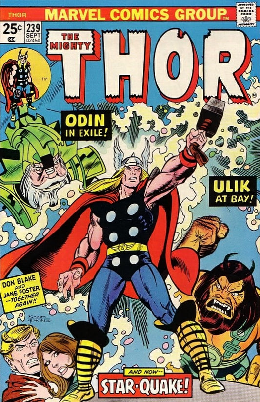 Thor #239 CVR A Marvel 1975 FN