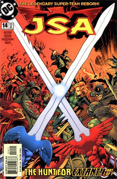 JSA #14 CVR A DC Comics 2000 FN