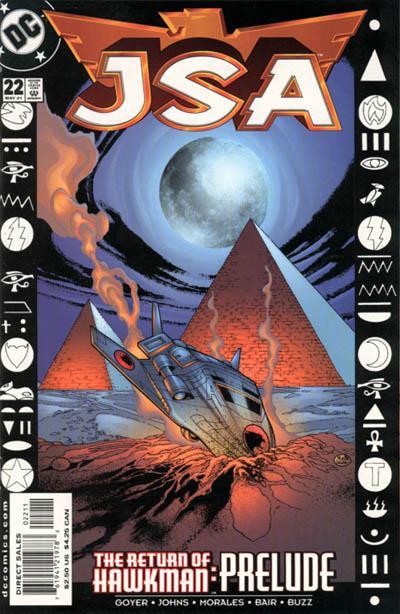 JSA #22 CVR A DC Comics 2001 FN