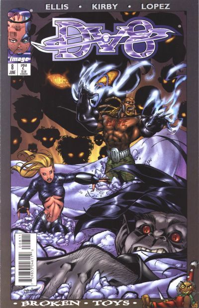 DV8 #8 CVR A IMAGE COMICS 1997 VF