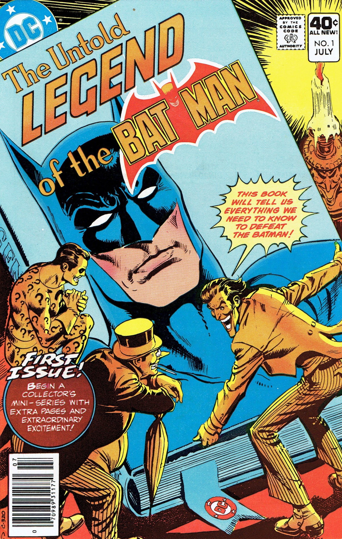 The Untold Legend of the Batman #1 CVR A DC Comics 1980 FN