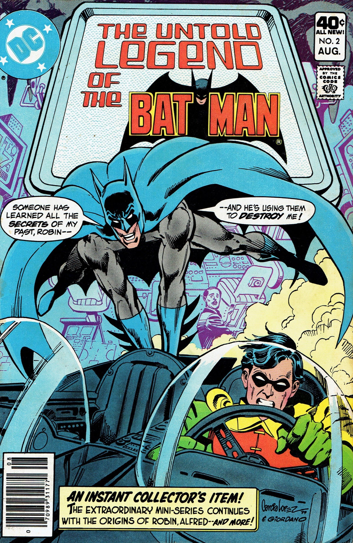 The Untold Legend of the Batman #2 CVR A DC Comics 1980 FN