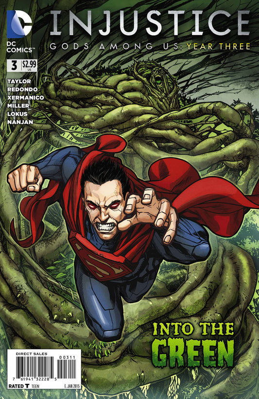 Injustice: Gods Among Us Year Three #3 CVR A dc comics 2014 FN