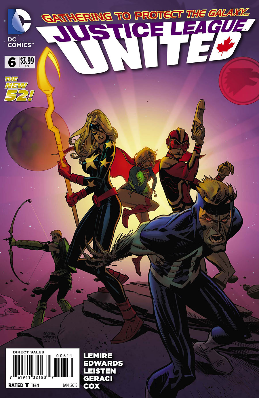 Justice League United #6 - CVR A (VF)