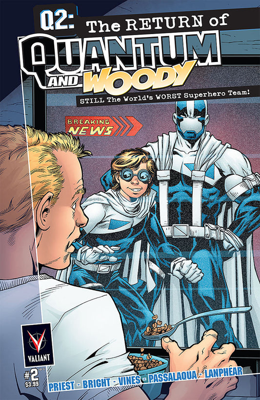 Q2: The Return of Quantum and Woody #2 CVR A DMG/Valiant Entertainment 2014 FN